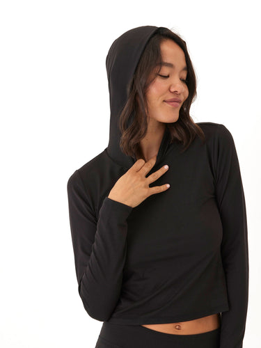 Murielle Heather Luxe Jersey Pullover Womens Outerwear Sweatshirt Threads 4 Thought