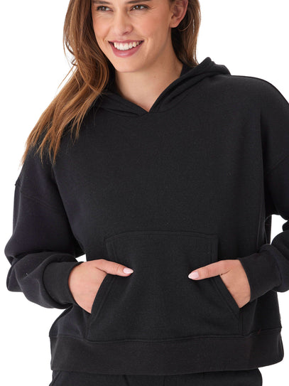Marcellina Triblend Fleece Pullover Hoodie Womens Outerwear Sweatshirt Threads 4 Thought 