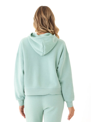 Marcellina Triblend Fleece Pullover Hoodie Womens Outerwear Sweatshirt Threads 4 Thought 