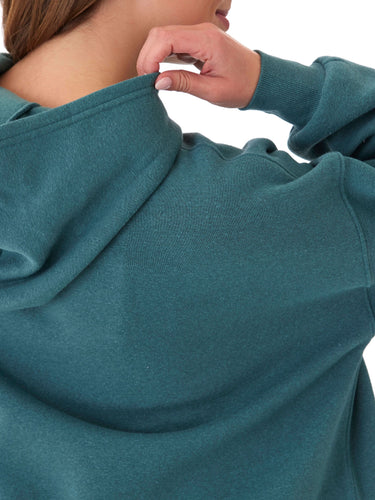 Marcellina Triblend Fleece Pullover Hoodie Womens Outerwear Sweatshirt Threads 4 Thought