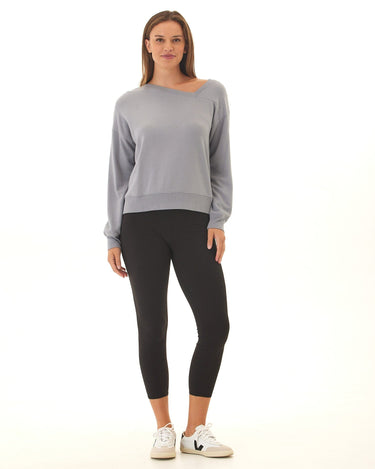 Merida Feather Fleece Asymmetrical Pullover Threads 4 Thought 