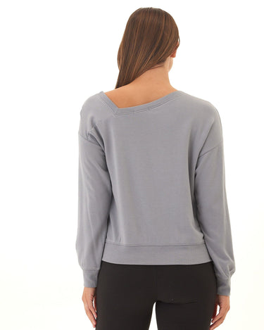 Merida Feather Fleece Asymmetrical Pullover Threads 4 Thought 