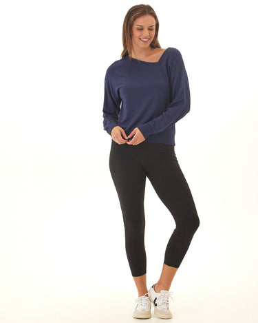Merida Feather Fleece Asymmetrical Pullover Threads 4 Thought 