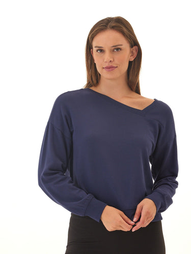 Merida Feather Fleece Asymmetrical Pullover Threads 4 Thought 