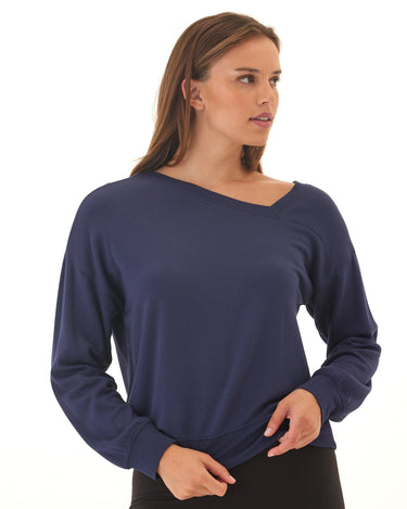 Merida Feather Fleece Asymmetrical Pullover Threads 4 Thought 