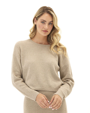 Yvonne Cozy Rib Pullover Sweater – Threads Thought