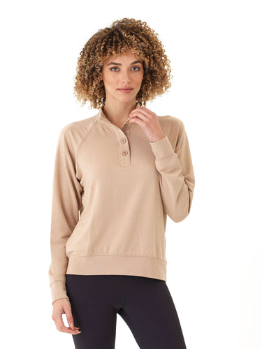 Candace Modal Terry Raglan Pullover Threads 4 Thought