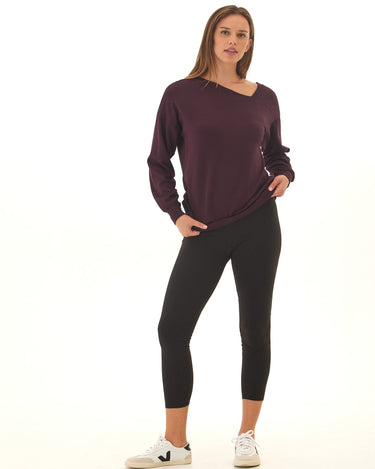 Merida Feather Fleece Asymmetrical Tunic Womens Tops Long Shirt Threads 4 Thought 