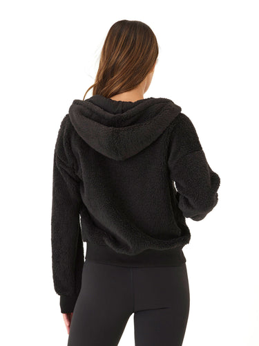 Izara Sherpa Full Zip Hoodie Womens Outerwear Jacket Threads 4 Thought 