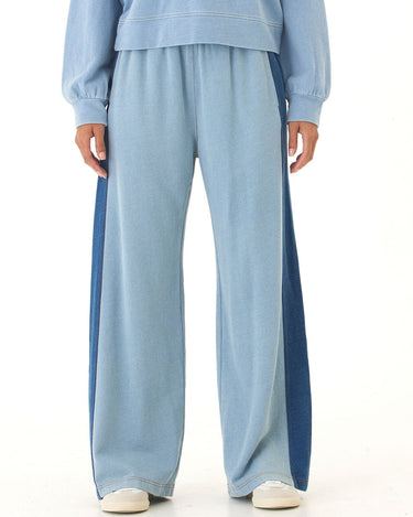 Dorothy Denim Terry Contrast Panel Pant Womens Bottoms Pants Threads 4 Thought 