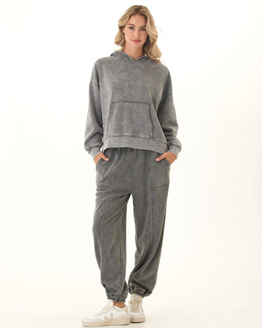 Lottie Mineral Wash CVC Fleece Jogger Threads 4 Thought 