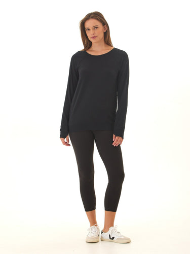 Priscilla Feather Fleece Raglan Sweatshirt Threads 4 Thought