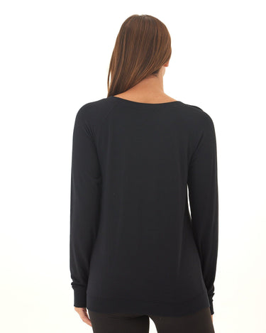 Priscilla Feather Fleece Raglan Sweatshirt Threads 4 Thought 