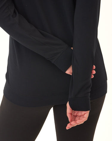 Priscilla Feather Fleece Raglan Sweatshirt Threads 4 Thought 