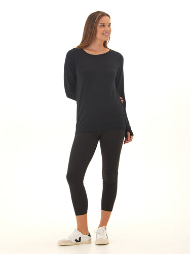 Priscilla Feather Fleece Raglan Sweatshirt Threads 4 Thought 