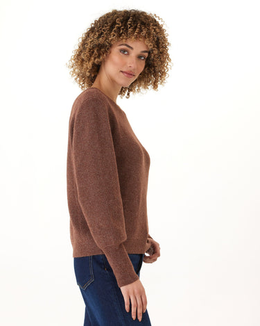 Avalee Cozy Solid Knit Sweater Threads 4 Thought 
