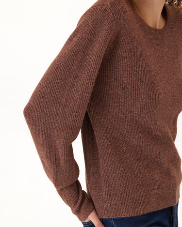 Avalee Cozy Solid Knit Sweater Threads 4 Thought 