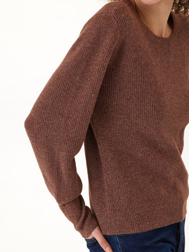 Avalee Cozy Solid Knit Sweater Threads 4 Thought