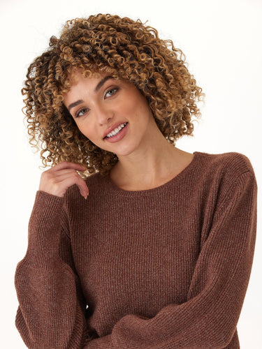 Avalee Cozy Solid Knit Sweater Threads 4 Thought