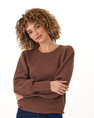 Avalee Cozy Solid Knit Sweater Threads 4 Thought 