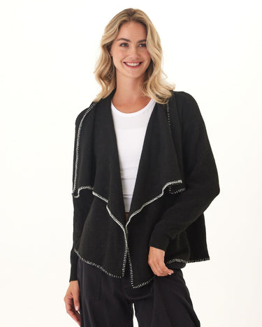 Esmae Cozy Solid Knit Sweater Cardigan Womens Outerwear Sweater Threads 4 Thought 