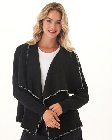 Esmae Cozy Solid Knit Sweater Cardigan Womens Outerwear Sweater Threads 4 Thought 