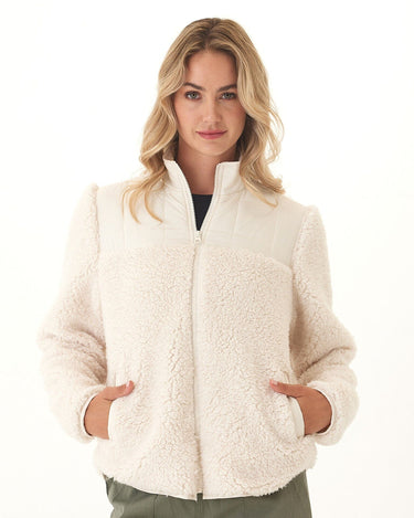 Catherine Puffer Sherpa Mix Jacket Womens Outerwear Jacket Threads 4 Thought 