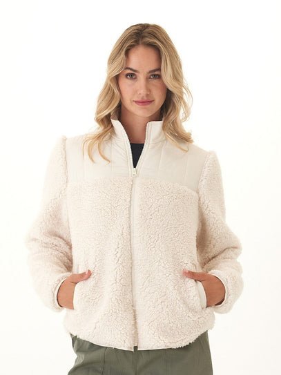 Catherine Puffer Sherpa Mix Jacket Womens Outerwear Jacket Threads 4 Thought 