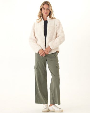 Catherine Puffer Sherpa Mix Jacket Womens Outerwear Jacket Threads 4 Thought 