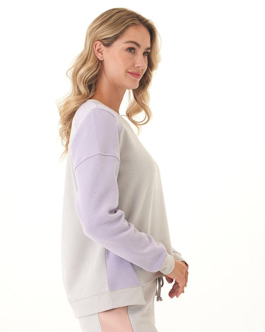 Libby Colorblock Fleece Pullover Threads 4 Thought 