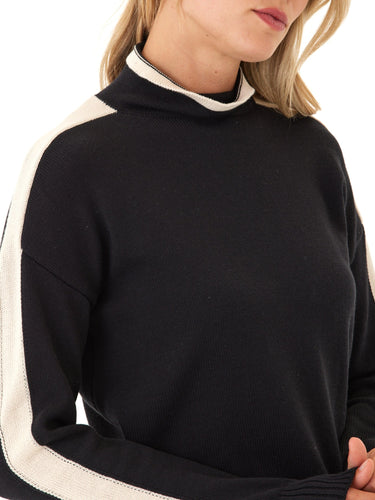 Akiko Cotton Blend Turtleneck Sweater Womens Outerwear Sweater Threads 4 Thought 