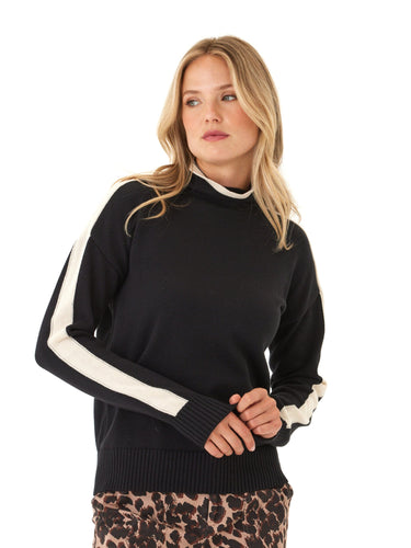 Akiko Cotton Blend Turtleneck Sweater Womens Outerwear Sweater Threads 4 Thought