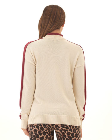 Akiko Cotton Blend Turtleneck Sweater Womens Outerwear Sweater Threads 4 Thought 