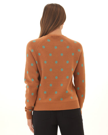 Deandra Polka Dot Cozy Sweater Threads 4 Thought 