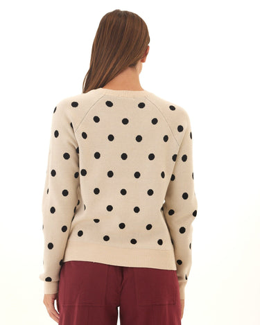 Deandra Polka Dot Cozy Sweater Threads 4 Thought 