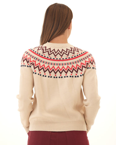 Deandra Fair Isle Cozy Sweater Womens Outerwear Sweater Threads 4 Thought 