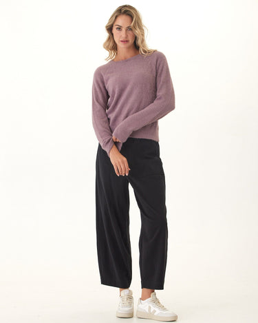 Josalyn Fuzzy Knit Raglan Pullover Womens Outerwear Sweater Threads 4 Thought 