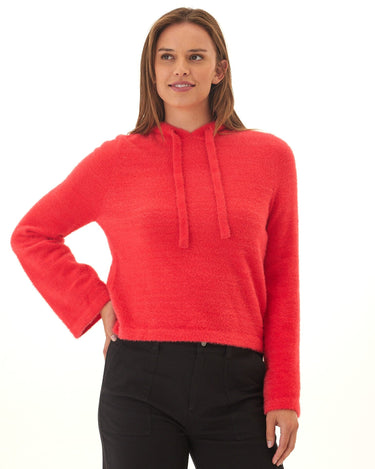 Celinne Fuzzy Knit Hoodie Threads 4 Thought 