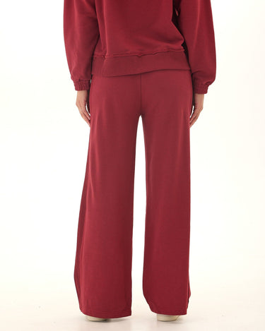 Elexis French Terry Rib Mix Wide Leg Pant Womens Bottoms Sweatpants Threads 4 Thought 