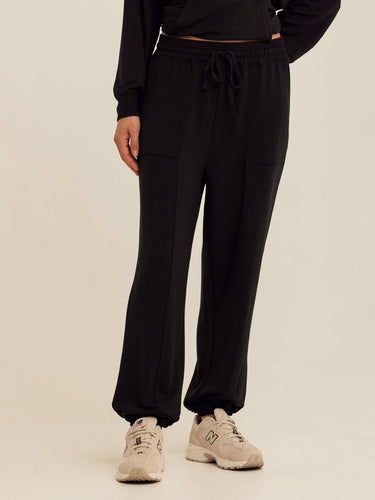 Lottie Modal Terry Jogger Womens Bottoms Sweatpants Threads 4 Thought 