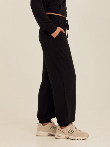 Lottie Modal Terry Jogger Womens Bottoms Sweatpants Threads 4 Thought 