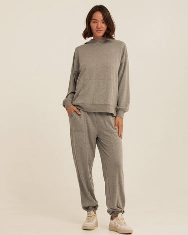 Sylvie Modal Terry Oversized Pullover Hoodie Womens Outerwear Sweatshirt Threads 4 Thought 