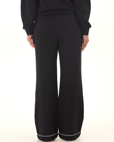 Milly Slub Terry Piping Detail Boot Cut Pant Womens Bottoms Sweatpants Threads 4 Thought 