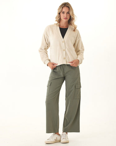 Babette Cozy Sherpa Crop Cardigan Threads 4 Thought 