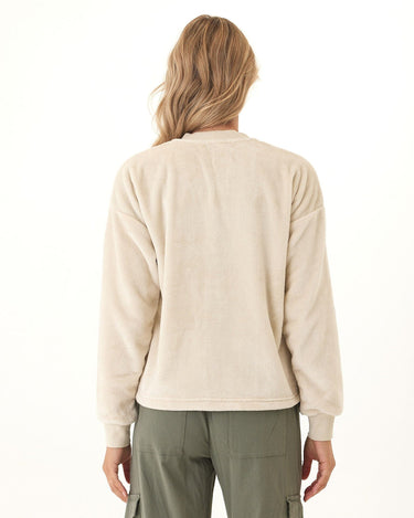 Babette Cozy Sherpa Crop Cardigan Threads 4 Thought 