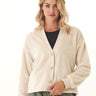 Babette Cozy Sherpa Crop Cardigan Threads 4 Thought 