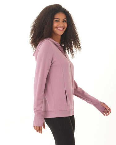 Neyra Feather Fleece Zip Hoodie Threads 4 Thought 