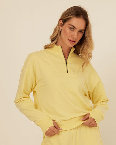 Kindra Dot Embroidered Terry Pullover Womens Outerwear Sweatshirt Threads 4 Thought 