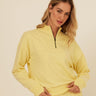 Kindra Dot Embroidered Terry Pullover Womens Outerwear Sweatshirt Threads 4 Thought 