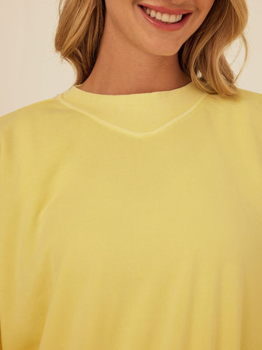 Kaitlyn Mineral Wash Fleece Sweatshirt Womens Outerwear Sweatshirt Threads 4 Thought 